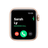 LA APPLE WATCH S5 40 Gold Aluminum Pink Sand Sport Band GPS US