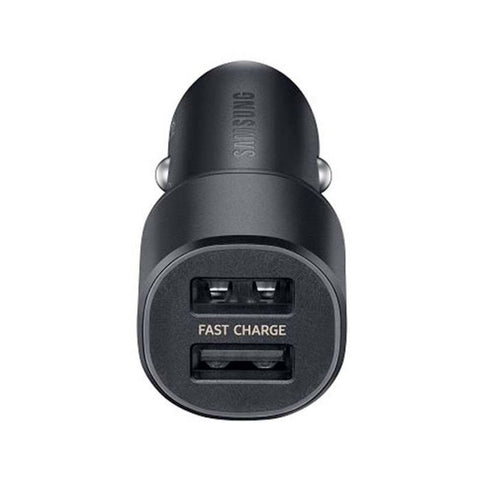 Cargador De Auto Samsung | Duo - Negro