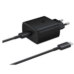 Adaptador NEGRO Cargador Viajero Rapido 45W PARA NOTE10 10 S10 S10
