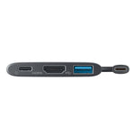 Adaptador Samsung Multipuerto | Poder Tipo C | HDMI 4K UHD 30Hz | USB 3.1 - Gris