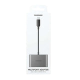 Adaptador Samsung Multipuerto | Poder Tipo C | HDMI 4K UHD 30Hz | USB 3.1 - Gris
