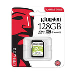 Marca: KINGSTON, MEMORIAS MICRO SD, Tarjeta De Memoria SD Kingston De 128GB - Negro