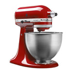 Marca: KITCHEN AID, BATIDORAS, Batidora De Pie Serie Ultra Power Kitchenaid + Flex Edge - Rojo