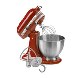 Marca: KITCHEN AID, BATIDORAS, Batidora De Pie Serie Ultra Power Kitchenaid + Flex Edge - Rojo