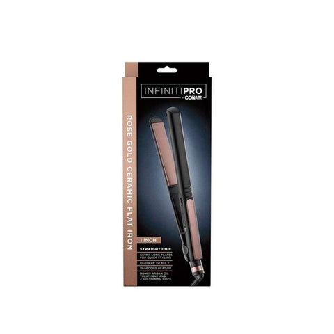 Marca: CONAIR, SECADORES DE CABELLO, Infinity Pro Conair Plancha Alisadora De Cerámica - Rosado