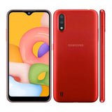 A01 ROJO Android 10 0 One UI 2 Octa Core 4X1 95 4X1 45GHZ 2GB RAM 16GB CAM 13 2MP 5MP FHD Pantalla 5 7 BAT 3000MAH