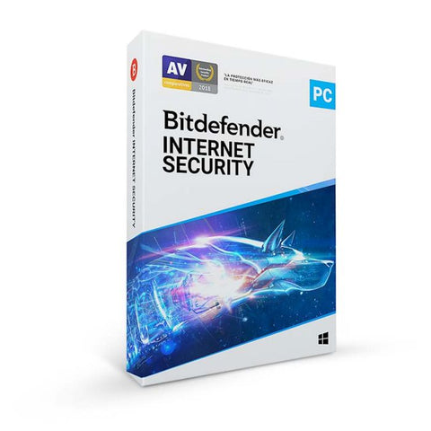 Bitdefender Internet Security | 1 Usuario | 1 Año | Key de Licencia | Windows