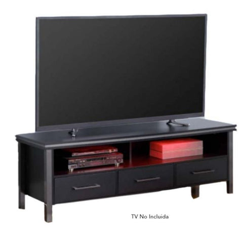 Mueble Para TV Z-Line Sonic | TV De Hasta 75" | Gaveta de Accesorios - Negro