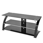 Marca: Z-LINE, MUEBLES, Mueble Para TV Z-Line Vitoria | TV De Hasta 55" |Vidrios De Hasta 150 lb - Negro