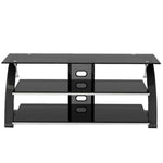 Marca: Z-LINE, MUEBLES, Mueble Para TV Z-Line Vitoria | TV De Hasta 55" |Vidrios De Hasta 150 lb - Negro
