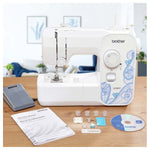 Marca: BROTHER, MÁQUINAS DE COSER, Máquina De Coser Brother Serie LX3817 - Blanco