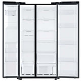 Refrigeradora Side by Side Samsung 27p3 Inverter - Acero Negro