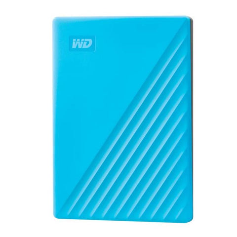 Marca: WESTERN DIGITAL, DISCO DURO EXTERNO, Disco Duro Externo Western Digital My Passport Portable 4TB | USC-C | 7200 RPM | Búfer: 8 MB - Azul
