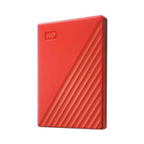 Marca: WESTERN DIGITAL, DISCO DURO EXTERNO, Disco Duro Externo Western Digital My Passport Portable 4TB | USC-C | 7200 RPM | Búfer: 8 MB - Rojo