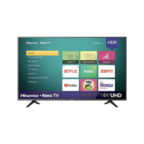 Marca: HISENSE, TELEVISOR, TV LED 58 Smart 4K UHD Hisense Roku TV with HDR 120Mhz Google Assitant Ready