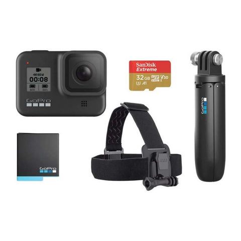 Marca: GOPRO, CÁMARAS DEPORTIVAS, Gopro Hero 8 Black | Bundle - Negro