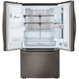 Refrigerador LG | 30 pies cúbicos | InstaView™ Door-in-Door® | French Door | Craft Ice | Compresor lineal inverter | Acero Negro Inoxidable | ThinQ™