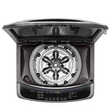 22kg Lavadora Carga Superior con Direct Drive Inverter con Vapor & ThinQ™ (Wi-Fi), Color Acero negro