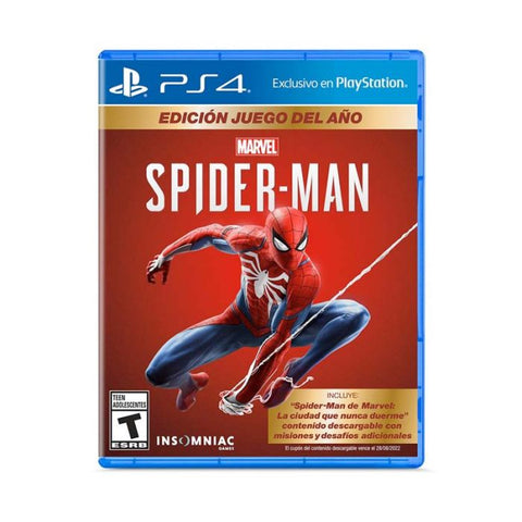 Marca: SONY, VIDEOJUEGOS, Marvel's Spider-Man: Game of The Year Edition | PlayStation 4