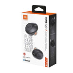 JBL ( JBLT120TWSBLKAM) |Pure Bass Sound | Truly Wireless | AUDIFONOS | Negro