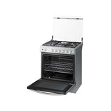 Estufa a Gas Samsung con Quemador de Triple Potencia, 5.2 cu.ft - Acero