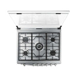 Estufa a Gas Samsung con Quemador de Triple Potencia, 5.2 cu.ft - Acero