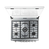 Estufa a Gas Samsung con Quemador de Triple Potencia, 5.2 cu.ft - Acero