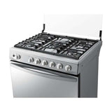 Estufa a Gas Samsung con Quemador de Triple Potencia, 5.2 cu.ft - Acero