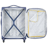 Equipaje de mano Delsey Chartreuse 4W 56" Trolley Cabin Small Blue