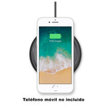 Base universal de carga inalámbrica Mophie Pad 7.5W Qi - Negro
