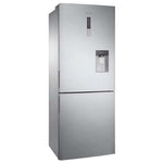 Refrigerador Samsung Inverter | 2 Puertas | 432L | Congelador inferior | Multiflow | Vidrio Templado | Acero
