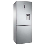 Refrigerador Samsung Inverter | 2 Puertas | 432L | Congelador inferior | Multiflow | Vidrio Templado | Acero