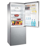 Refrigerador Samsung Inverter | 2 Puertas | 432L | Congelador inferior | Multiflow | Vidrio Templado | Acero