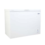 Congelador Nisato 7.5Cft./Doble Accion (Enfriador y Congelador)/Capacidad 212 Lts./1 Puerta/Canasta/Manija Interna/ con Ruedas