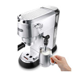Máquina de espresso de 15 bares DeLonghi Dedica - Acero inoxidable