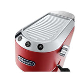Máquina de espresso de 15 bares DeLonghi Dedica - Rojo