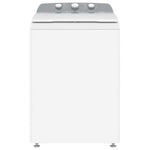 Lavadora Carga Superior Whirlpool 18kg Xpert System Agitador con tapa metálica y panel gris