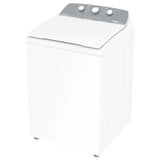 Lavadora Carga Superior Whirlpool 18kg Xpert System Agitador con tapa metálica y panel gris