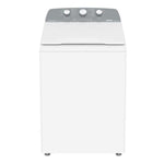 Lavadora Carga Superior Whirlpool 18kg Xpert System Agitador con tapa metálica y panel gris