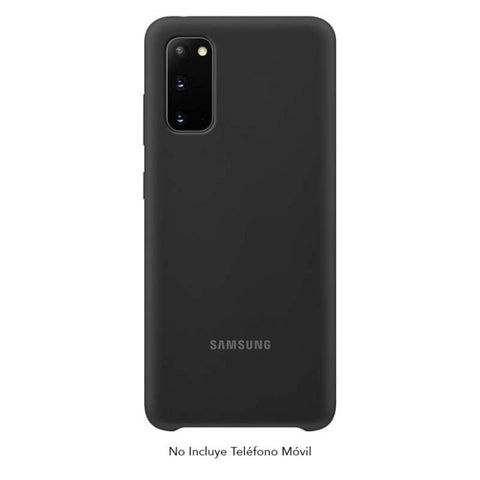 Funda de silicona para Samsung Galaxy S20 - Negro