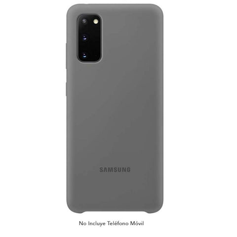 Funda de silicona para Samsung Galaxy S20 - Gris