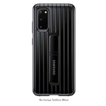 Funda protectora de pie para Samsung Galaxy S20 - Negro