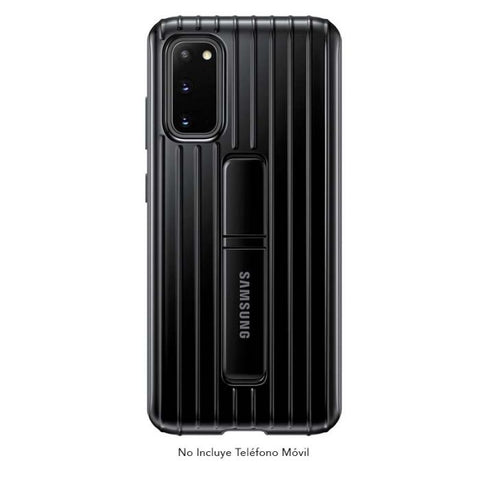 Funda protectora de pie para Samsung Galaxy S20 - Negro