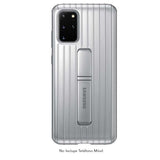 Funda protectora de pie para Samsung Galaxy S20+ - Plateado