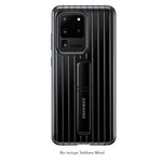 Funda protectora de pie para Samsung Galaxy S20 Ultra - Negro