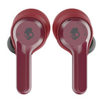 Audífonos inalámbricos in Ear Skullcandy Indy True con micrófono Bluetooth, Resistencia al Sudor, el Agua y al Polvo IP55, batería de 16 Horas de duración - Rojo