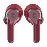Audífonos inalámbricos in Ear Skullcandy Indy True con micrófono Bluetooth, Resistencia al Sudor, el Agua y al Polvo IP55, batería de 16 Horas de duración - Rojo