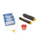 Kit de repuesto para Serie 600 Inlcuye 3 FILTROS Cepillo GIRATORIO Cepillo caucho recogedor