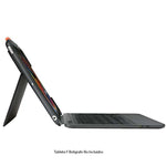 Logitech Slim Folio Funda para iPad con Teclado Bluetooth, iPad (5ta y 6ta Generación), 14 Teclas de Acceso Directo de iOs, Batería 4 Años, Disposición QWERTY Ingles