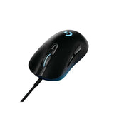 Logitech G403 Hero 16K Mouse Gaming, Lightsync RGB, Ultra Ligero 87G+10G Opcional, Cable Trenzado, 16, 000 dpi, Laterales de Goma